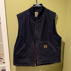 Carhartt Dark Blue Work Vest